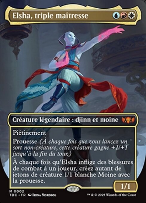 Elsha, triple maîtresse