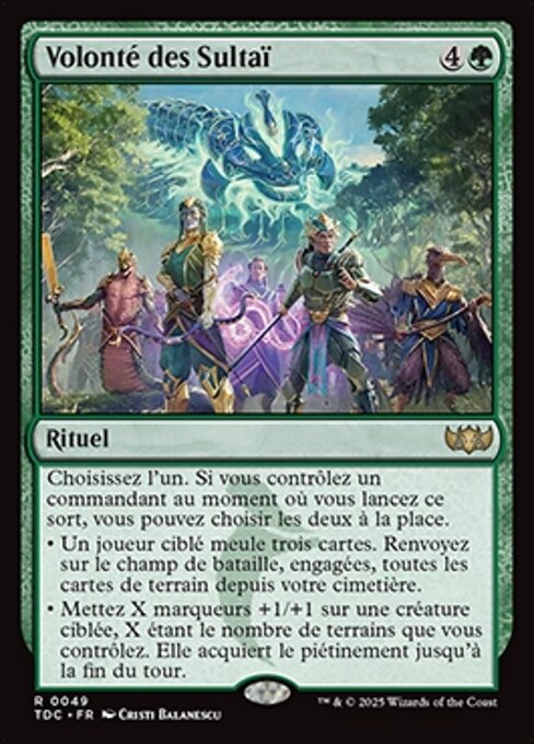 Volonté des Sultaï