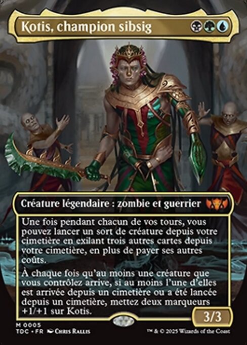 Kotis, champion sibsig