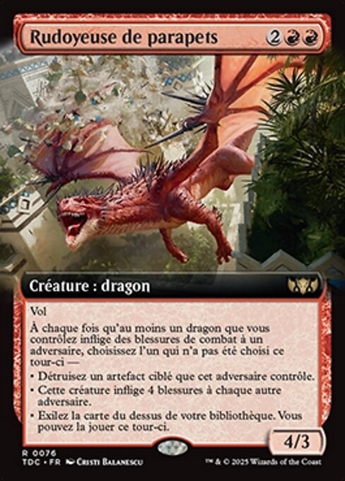 Rudoyeuse de parapets