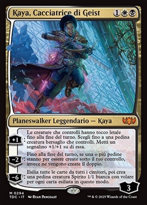 Kaya, Geist Hunter