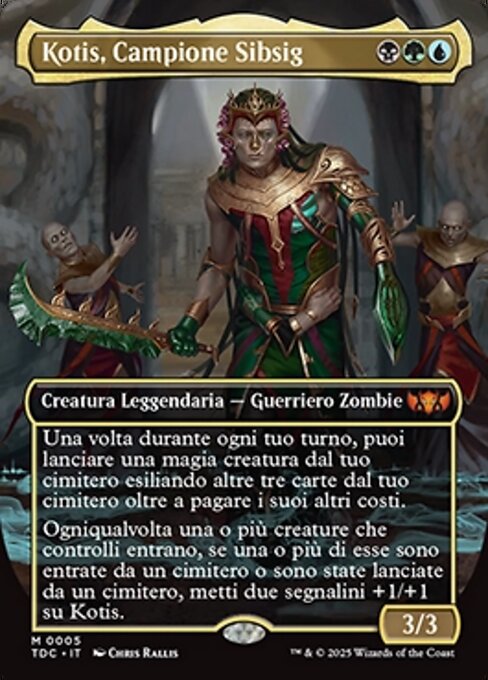 Kotis, Sibsig Champion