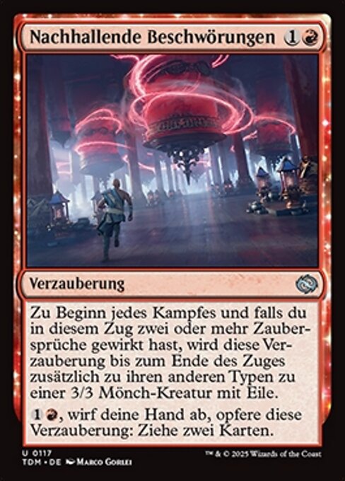 Nachhallende Beschwörungen