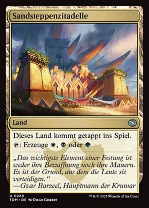 Sandsteppe Citadel