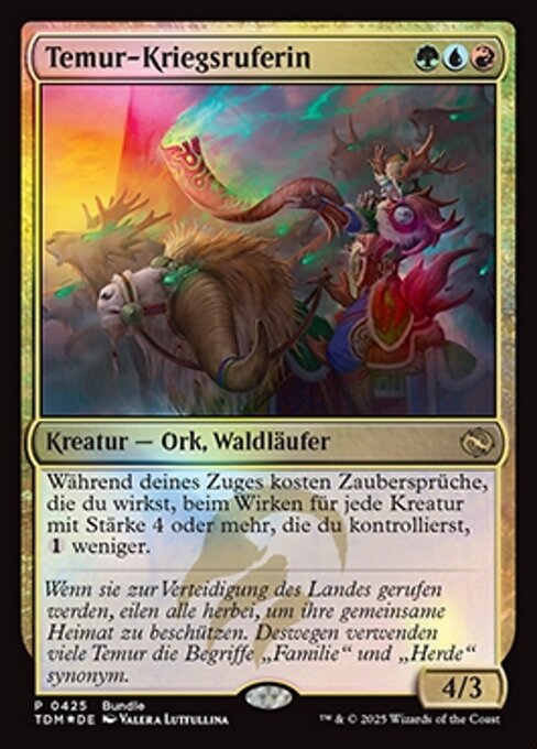 Temur-Kriegsruferin