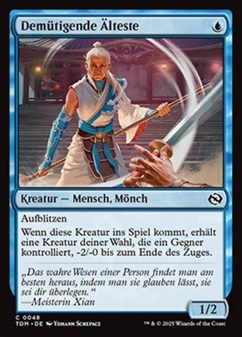 Demütigende Älteste