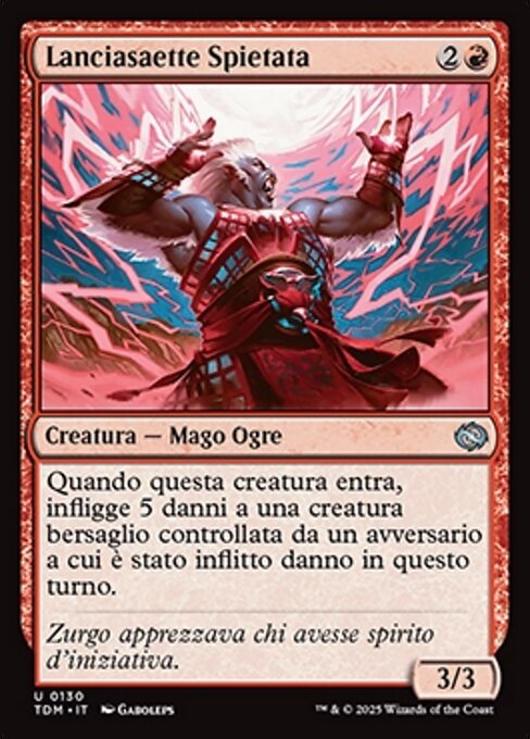 Unsparing Boltcaster