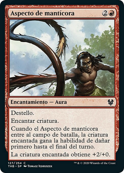 Aspecto de mantícora