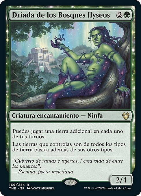 Dríada de los Bosques Ilyseos