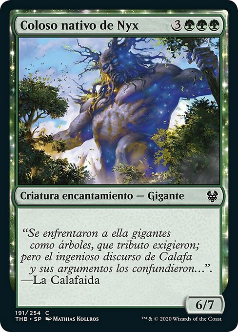 Coloso nativo de Nyx