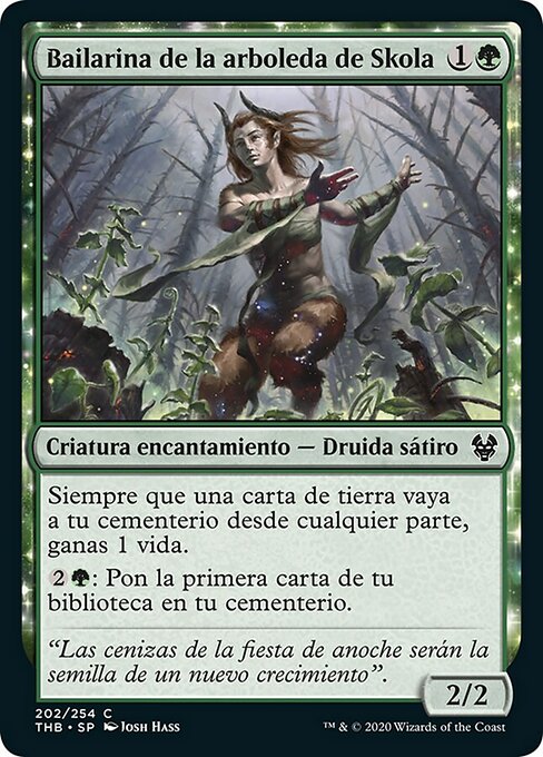 Bailarina de la arboleda de Skola