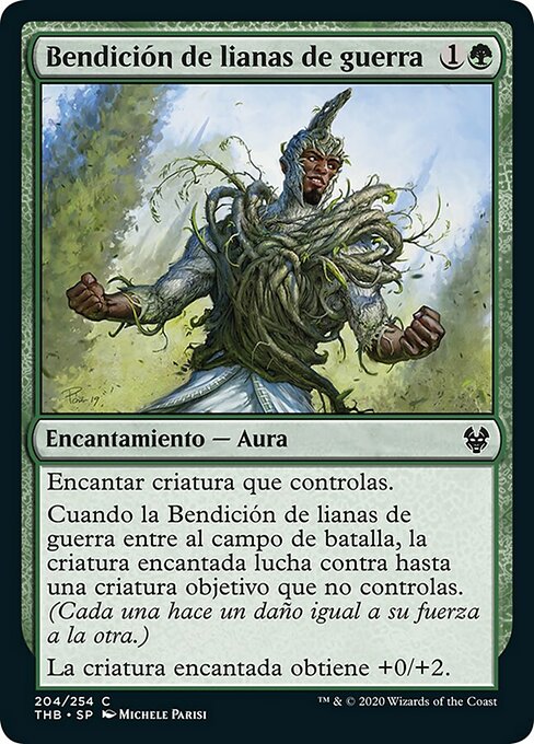 Bendición de lianas de guerra