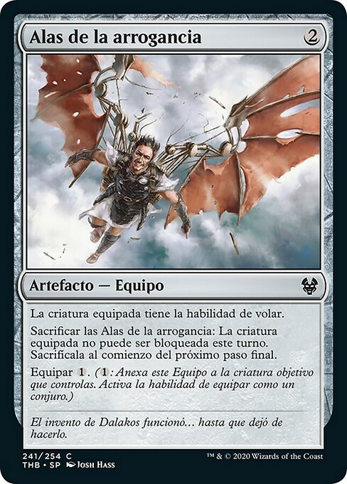 Alas de la arrogancia