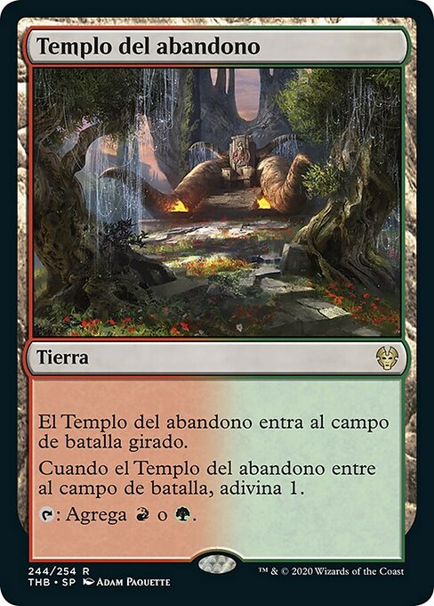 Templo del abandono