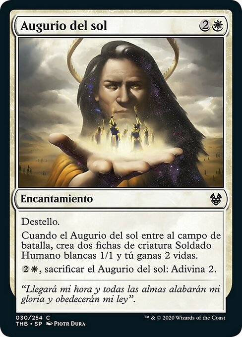 Augurio del sol