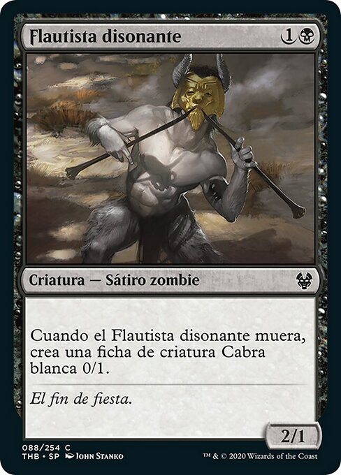 Flautista disonante