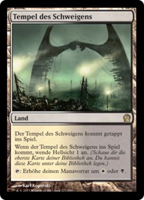 Tempel des Schweigens