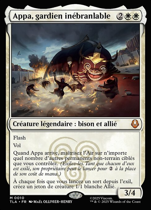 Appa, Steadfast Guardian