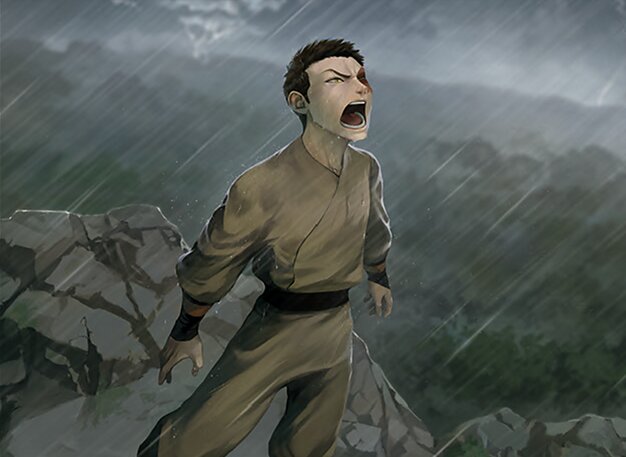 Verzweifeltes Flehen