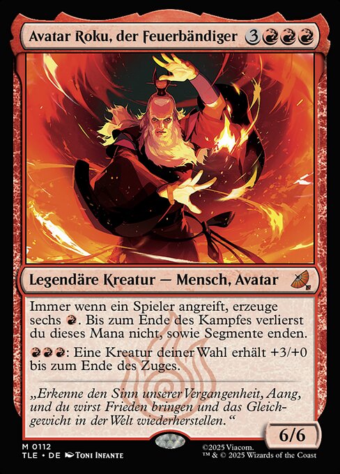 Avatar Roku, Firebender
