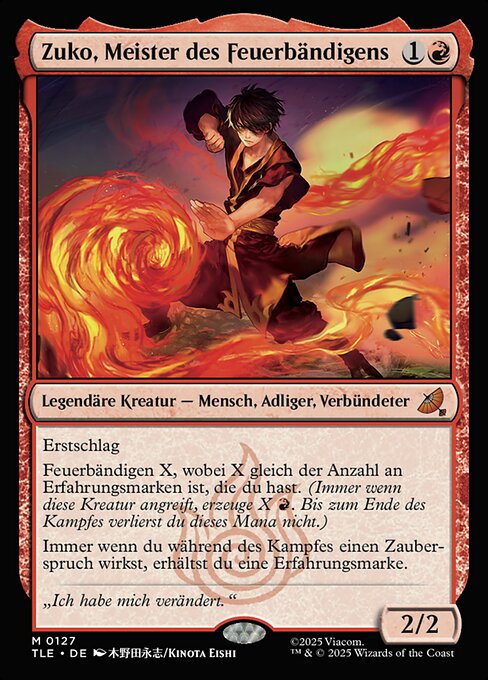 Zuko, Firebending Master