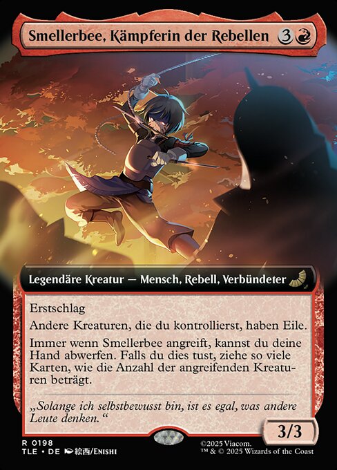 Smellerbee, Rebel Fighter