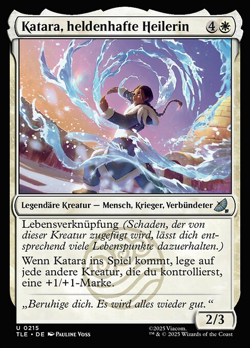 Katara, Heroic Healer