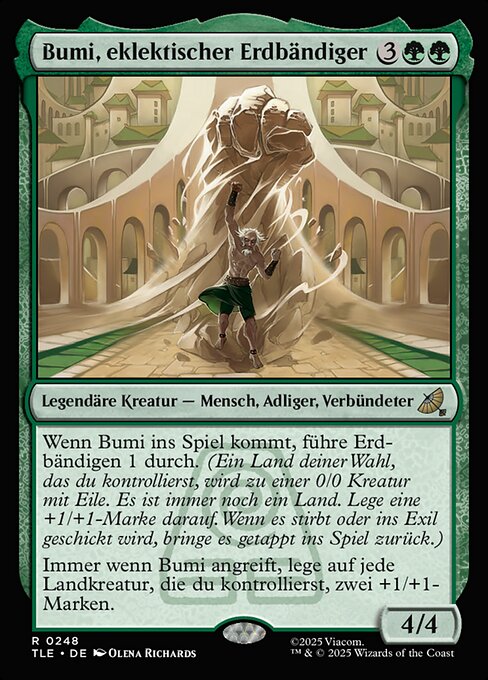 Bumi, Eclectic Earthbender