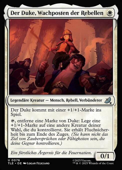 The Duke, Rebel Sentry