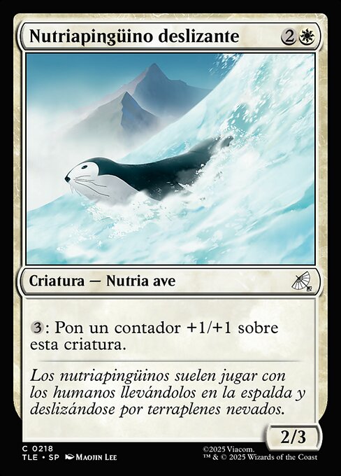 Sledding Otter-Penguin