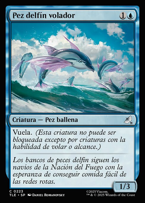 Flying Dolphin-Fish