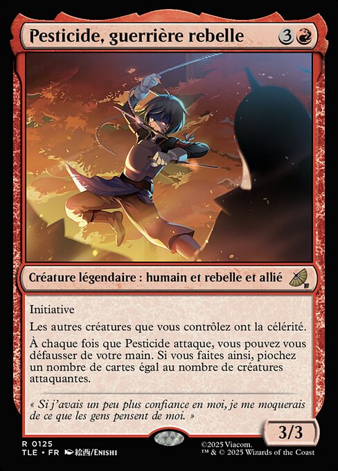 Pesticide, guerrière rebelle