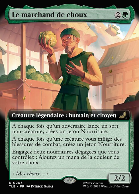 Le marchand de choux