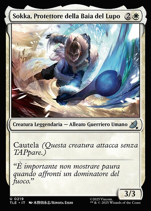 Sokka, Wolf Cove's Protector