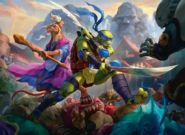 Splinter & Leo, Father & Son