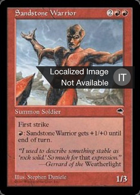 Sandstone Warrior