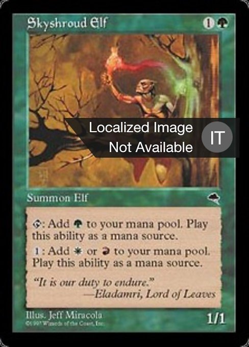 Skyshroud Elf