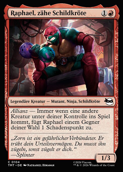 Raphael, Tough Turtle