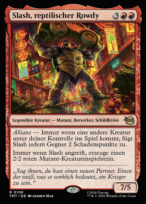 Slash, Reptile Rampager