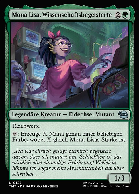 Mona Lisa, Science Geek