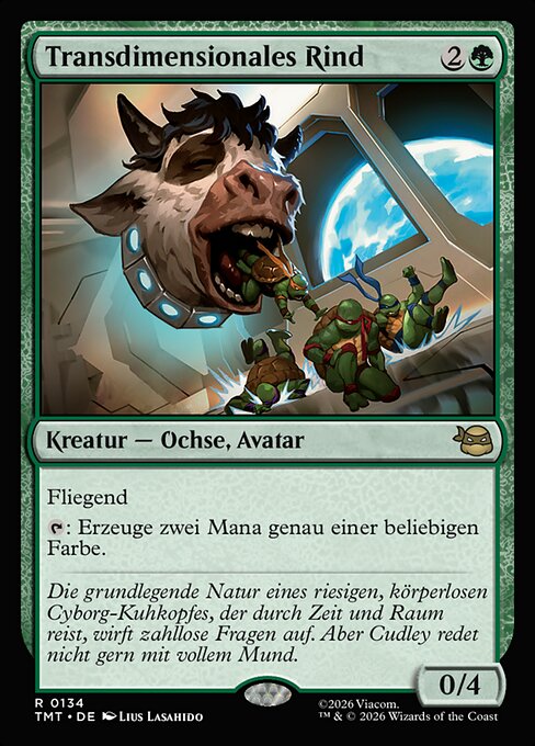 Transdimensional Bovine