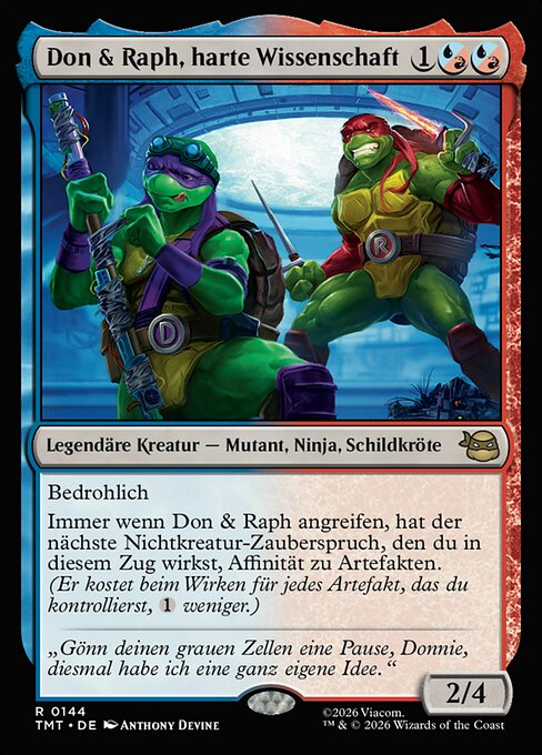 Don & Raph, Hard Science