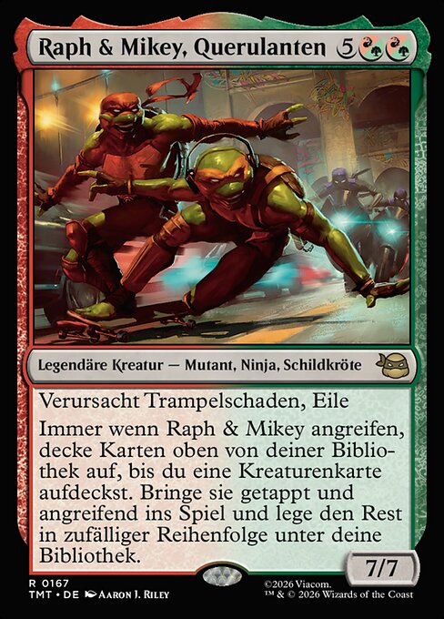 Raph & Mikey, Querulanten