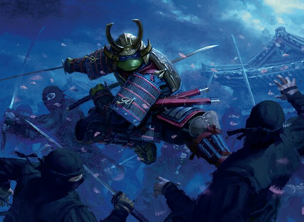 Leonardo, Samurai aus dem Kanal