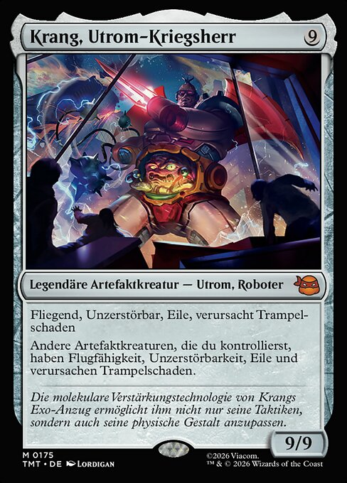 Krang, Utrom Warlord