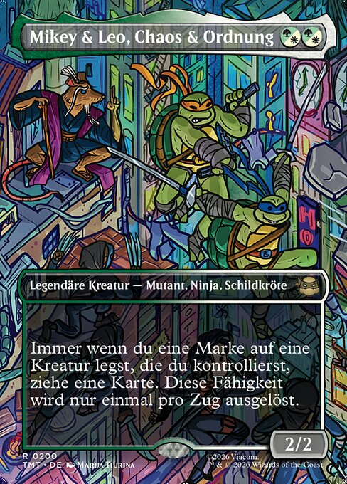 Mikey & Leo, Chaos & Order