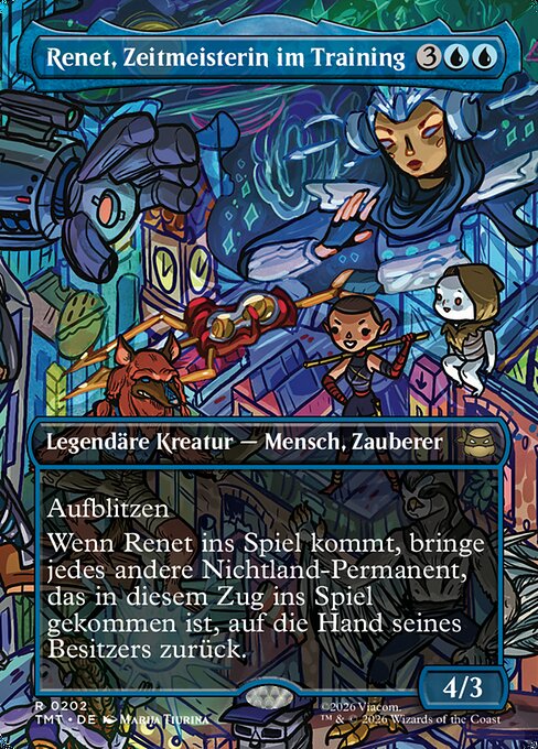 Renet, Temporal Apprentice