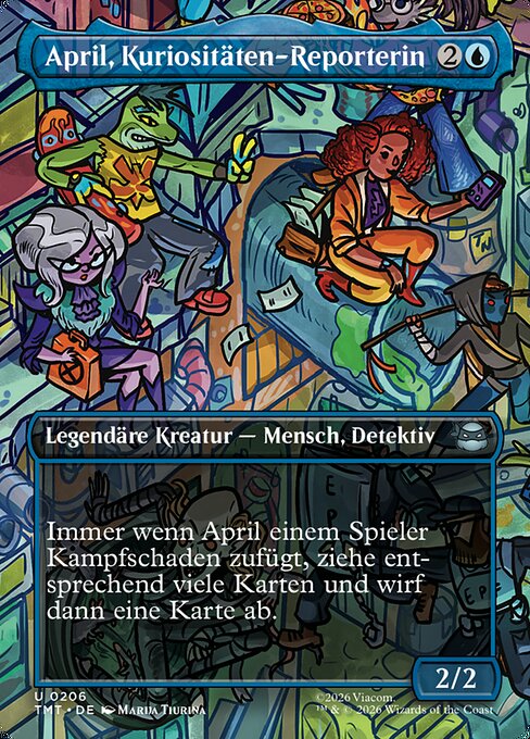 April, Reporter of the Weird