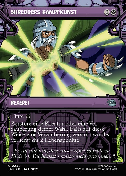 Shredder's Technique