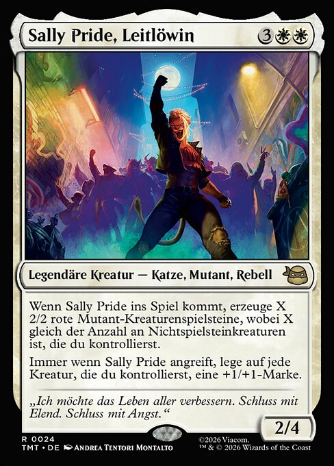 Sally Pride, Lioness Leader